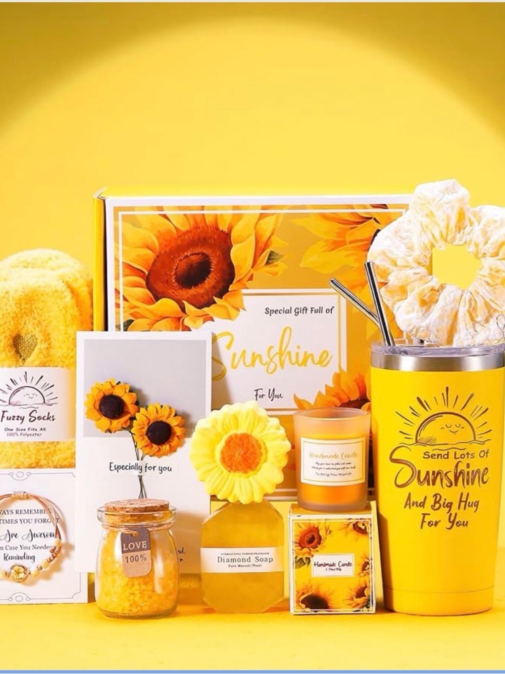 Sunshine Bath & Body Gift Set - Yellow